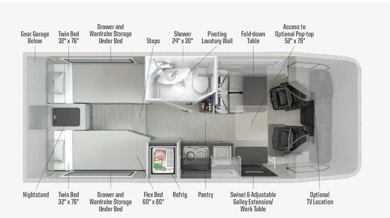 2027 Winnebago Ekko 22A - New Class C For Sale by McClain's RV Oklahoma City in Oklahoma City, Oklahoma