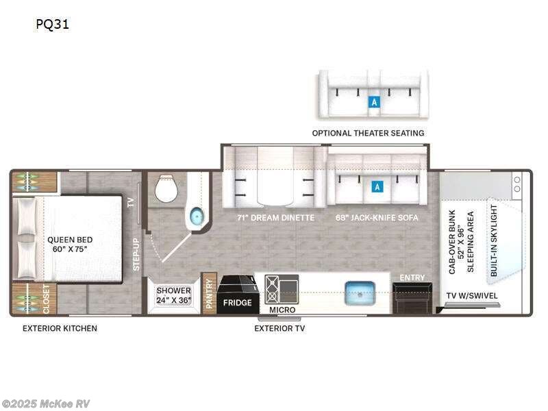 2024 Thor Motor Coach Quantum PQ31 RV for Sale in Perry, IA 2765