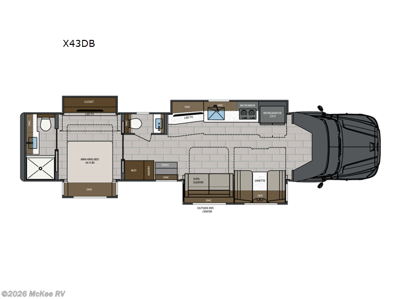 2025 Renegade Renegade XL X43DB RV for Sale in Perry, IA 50220 4935
