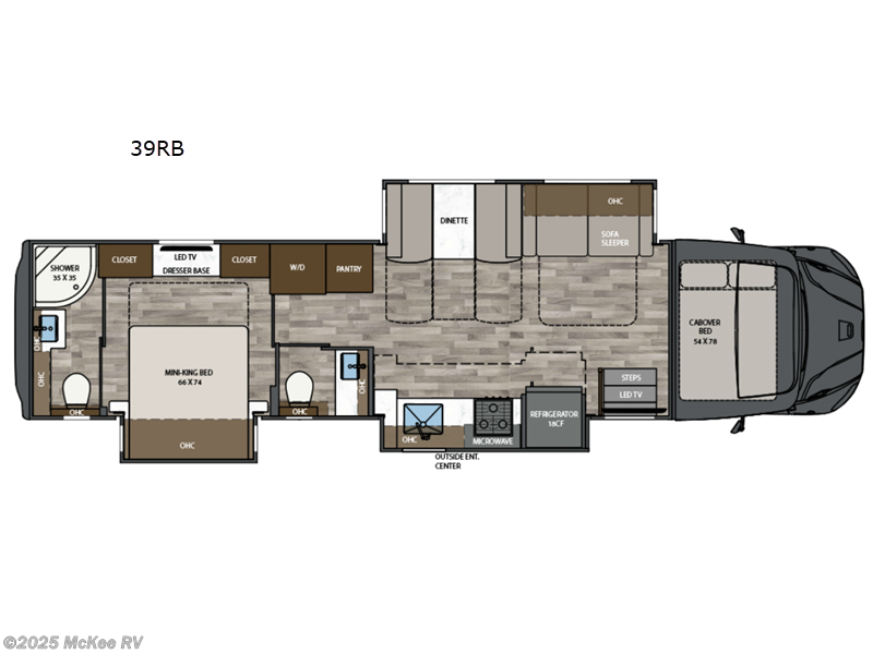 2026 Renegade Valencia 39RB - New Super C For Sale by McKee RV in Perry, Iowa features Slideout