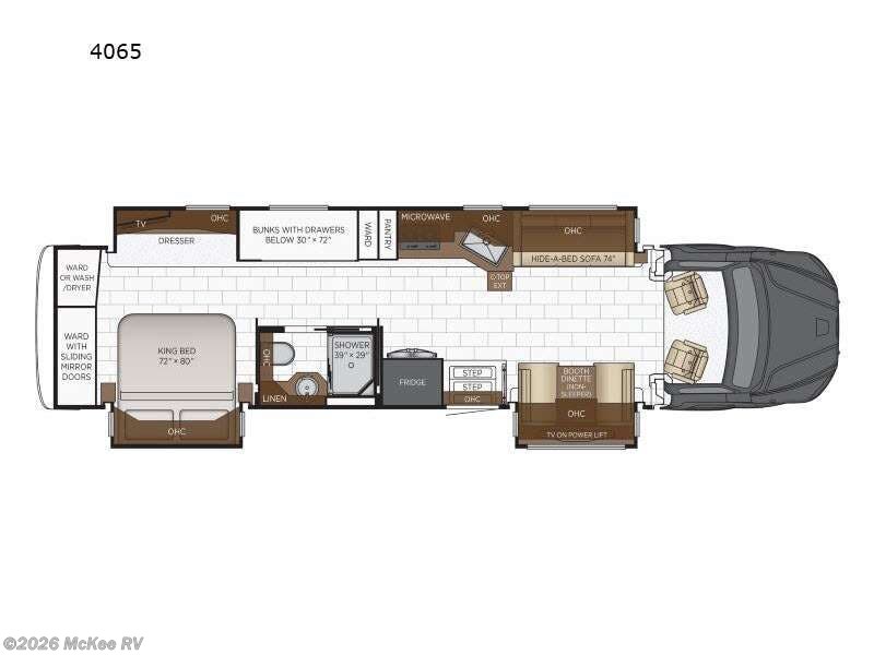 2025 Newmar Super Star 4065 - New Super C For Sale by McKee RV in Perry, Iowa features Slideout