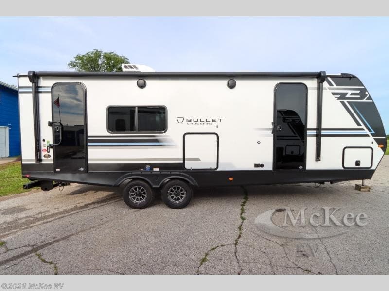 2026 Bullet Crossfire 245RKS by Keystone from McKee RV in Perry, Iowa