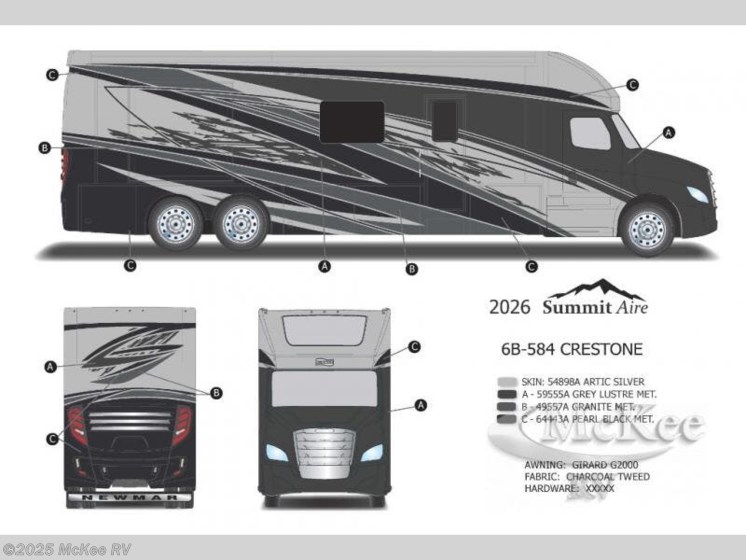New 2026 Newmar Summit Aire 4540 available in Perry, Iowa