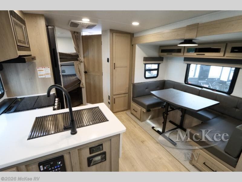 2026 Flagstaff Micro Lite 25BRDS by Forest River from McKee RV in Perry, Iowa