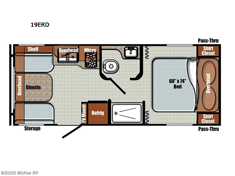 2022 Gulf Stream Vista Cruiser 19ERD - Used Travel Trailer For Sale by McKee RV in Perry, Iowa
