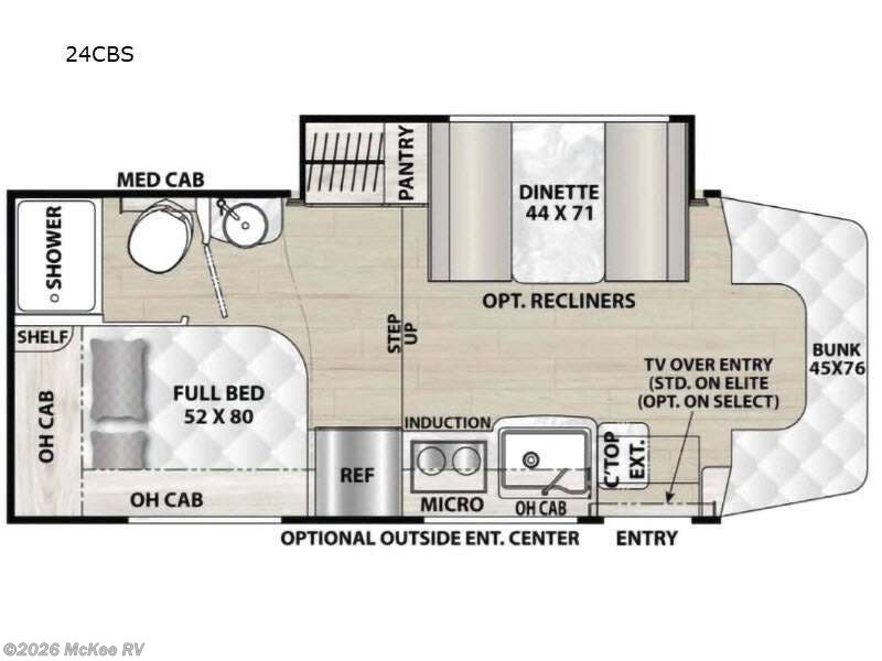 2024 Coachmen Prism 24CB - Used Class B For Sale by McKee RV in Perry, Iowa features Slideout
