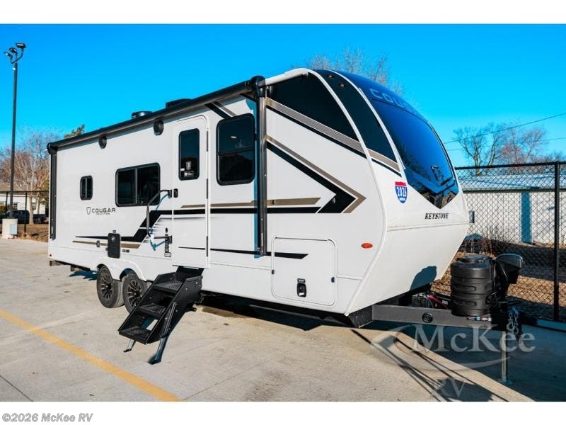 2026 Keystone Cougar Half-Ton 22MLS - New Travel Trailer For Sale by McKee RV in Perry, Iowa features Slideout