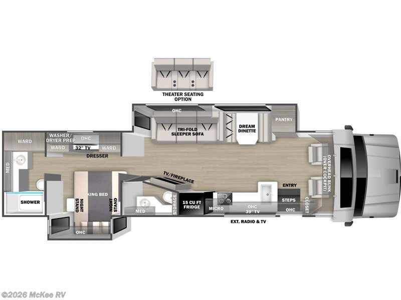 2026 Dynamax Corp Europa S 37CA - New Super C For Sale by McKee RV in Perry, Iowa