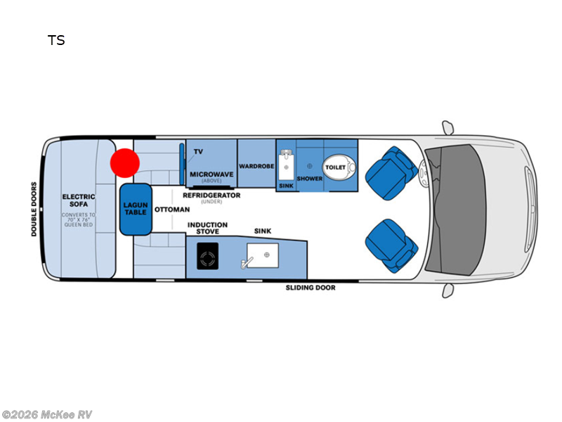 2022 Pleasure-Way Plateau TS - Used Class B For Sale by McKee RV in Perry, Iowa
