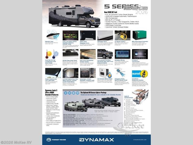 New 2026 Dynamax Corp isata 5 28SSD4X4EX available in Perry, Iowa