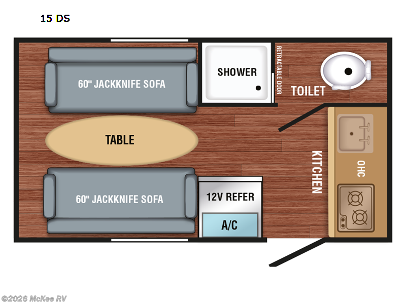 2022 Braxton Creek Bushwhacker Plus 15DS - Used Travel Trailer For Sale by McKee RV in Perry, Iowa