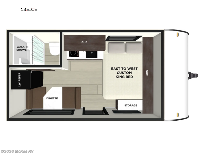 2026 Forest River Salem FSX 135ICE - New Travel Trailer For Sale by McKee RV in Perry, Iowa