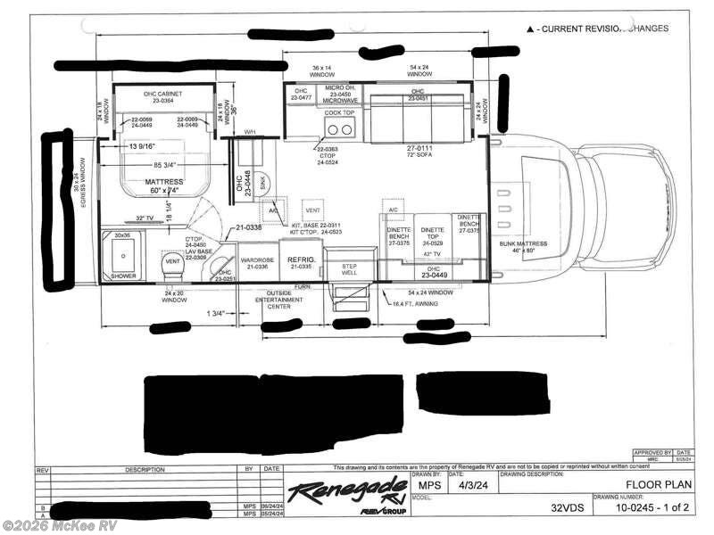 2027 Renegade Veracruz 33VDS - New Super C For Sale by McKee RV in Perry, Iowa