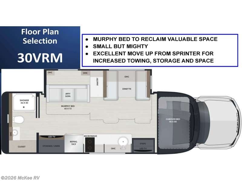 2027 Renegade Veracruz 30VRM - New Super C For Sale by McKee RV in Perry, Iowa features Slideout