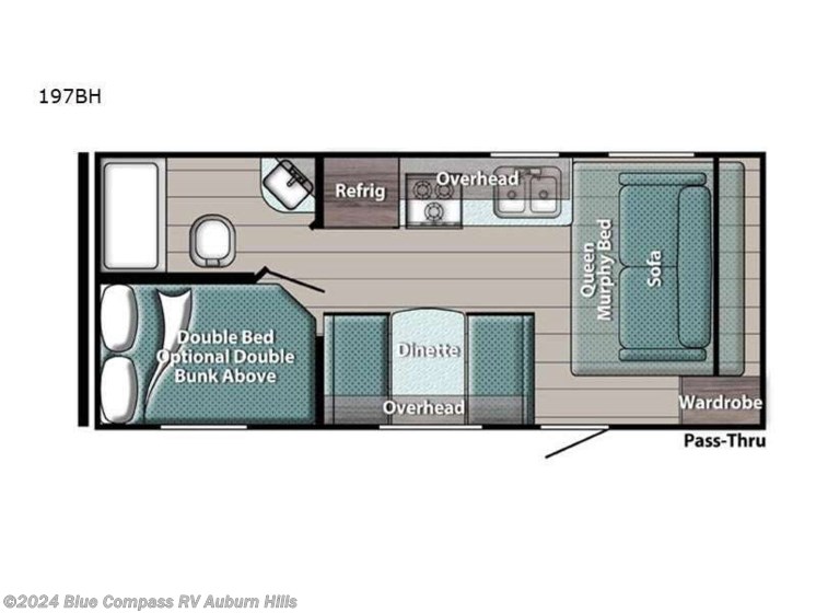 Used 2022 Gulf Stream Ameri-Lite Super Lite 197BH available in Auburn Hills, Michigan