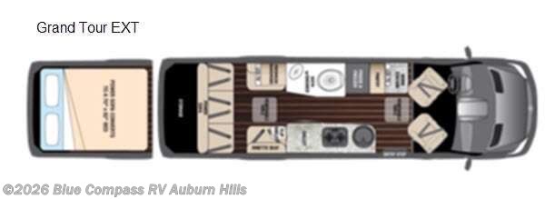 2016 Airstream Interstate Grand Tour EXT 24 Grand Tour Interstate - Used Class B For Sale by Blue Compass RV Auburn Hills in Auburn Hills, Michigan
