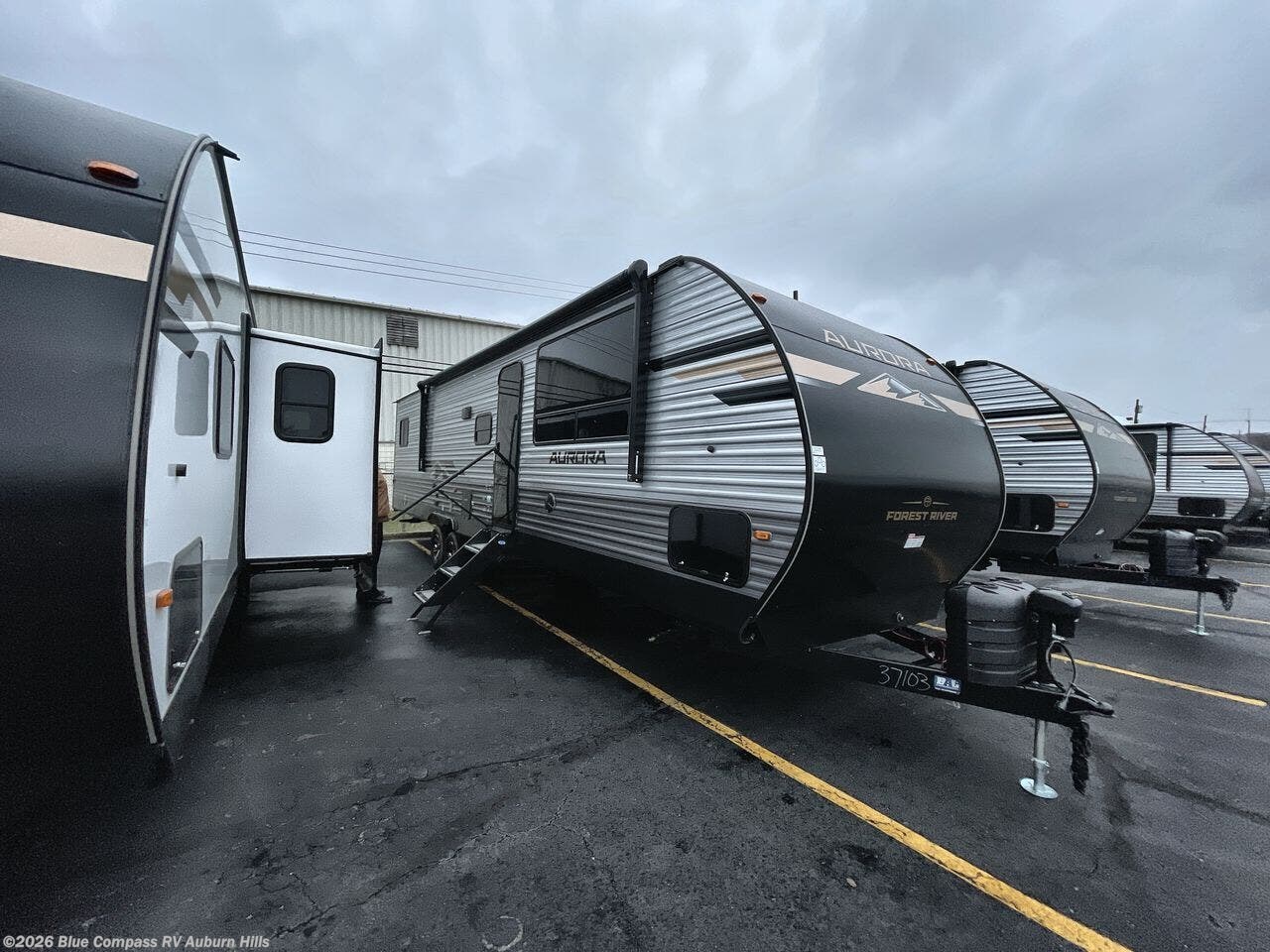 2026 Aurora 34BHTS (2 Queen Beds) by Forest River from Blue Compass RV Auburn Hills in Auburn Hills, Michigan
