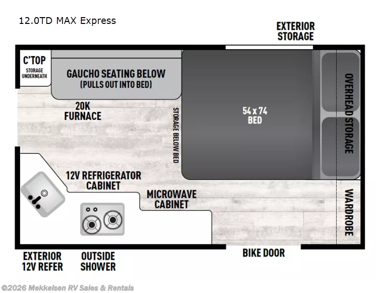 2022 Coachmen Clipper 12.0 TDMAX - Used Travel Trailer For Sale by Mekkelsen RV Sales & Rentals in East Montpelier, Vermont