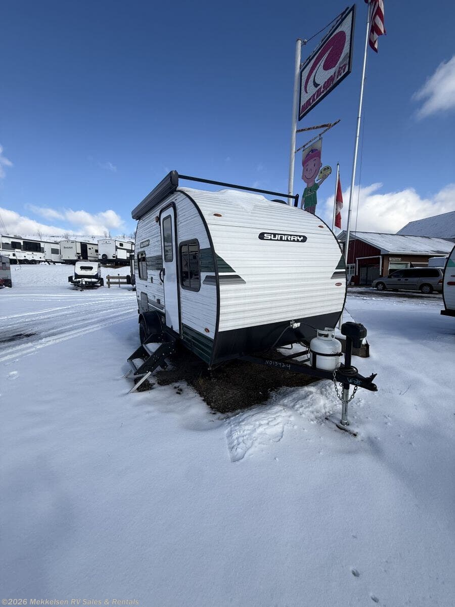 2026 SunRay 149 by Sunset Park RV from Mekkelsen RV Sales & Rentals in East Montpelier, Vermont