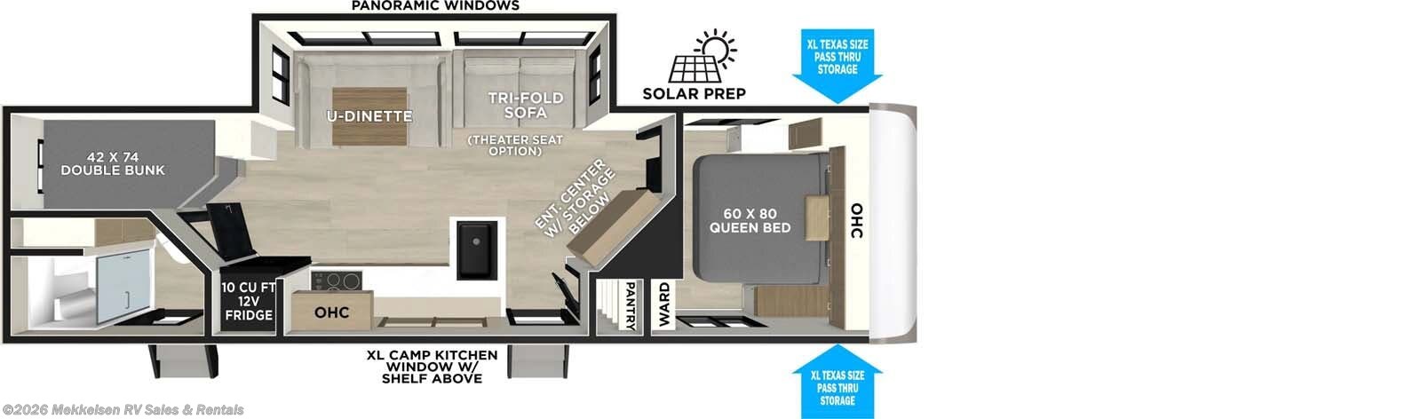 2026 Forest River Salem Hemisphere 25BHHL - New Travel Trailer For Sale by Mekkelsen RV Sales & Rentals in East Montpelier, Vermont