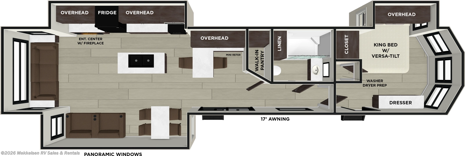 2021 Forest River Salem 40RLB-8 - Used Travel Trailer For Sale by Mekkelsen RV Sales & Rentals in East Montpelier, Vermont