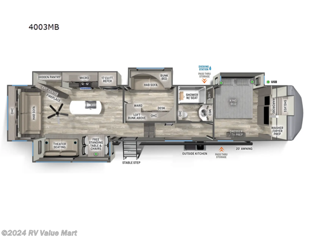 2024 Forest River Sierra 4003MB - New Fifth Wheel For Sale by RV Value Mart in Willow Street, Pennsylvania