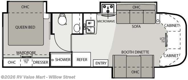 2009 Four Winds International Chateau Citation 29BG - Used Class C For Sale by RV Value Mart - Willow Street in Willow Street, Pennsylvania features Slideout