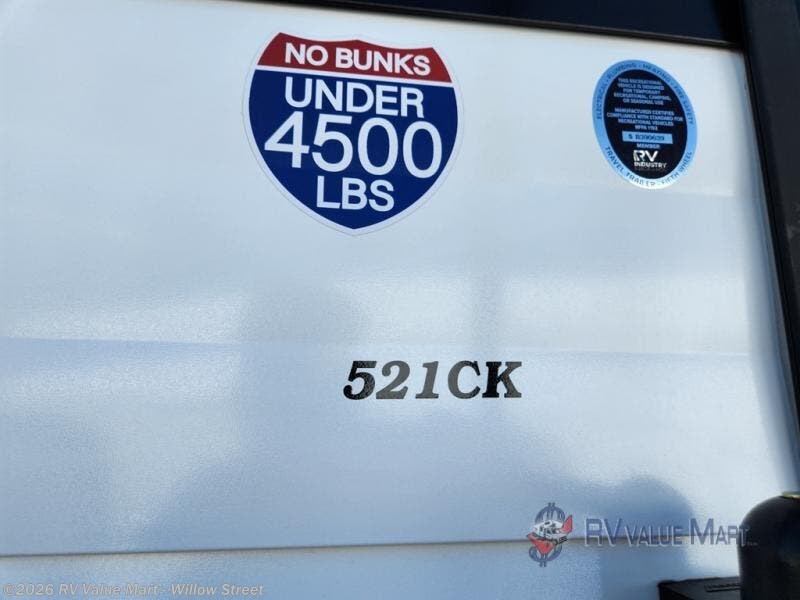 2026 I-5 Edition 521CK by Shasta from RV Value Mart - Willow Street in Willow Street, Pennsylvania