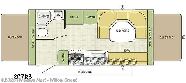 2016 Starcraft Travel Star 207RB - Used Travel Trailer For Sale by RV Value Mart - Willow Street in Willow Street, Pennsylvania