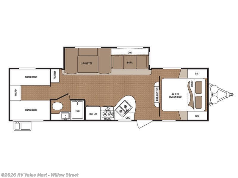 2017 Dutchmen Aspen Trail 2890BHS - Used Travel Trailer For Sale by RV Value Mart - Willow Street in Willow Street, Pennsylvania features Slideout