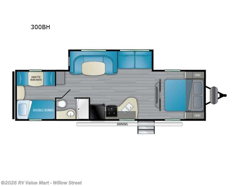 2021 Heartland Prowler 300BH - Used Travel Trailer For Sale by RV Value Mart - Willow Street in Willow Street, Pennsylvania features Slideout