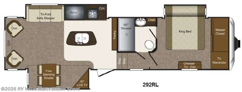 2014 Keystone Laredo 292RL - Used Fifth Wheel For Sale by RV Value Mart - Willow Street in Willow Street, Pennsylvania features Slideout