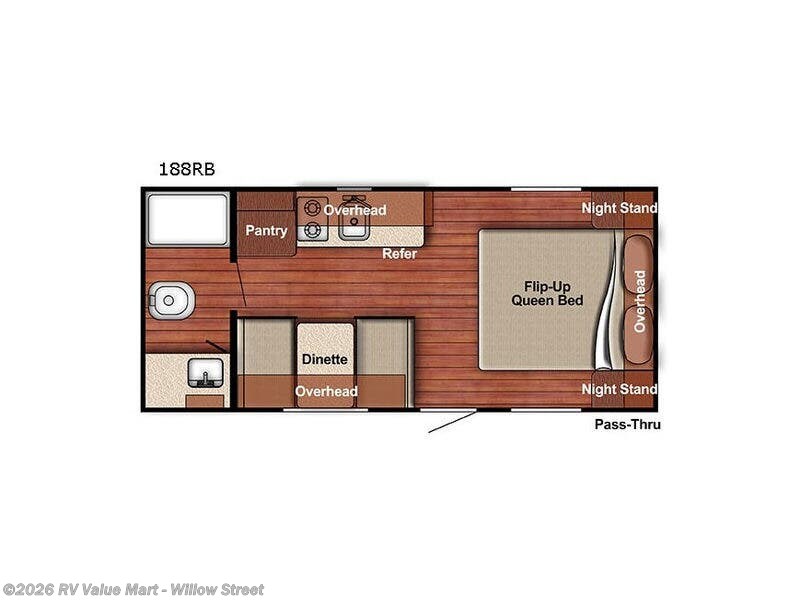 2018 Gulf Stream Conquest Super Lite 188RB - Used Travel Trailer For Sale by RV Value Mart - Willow Street in Willow Street, Pennsylvania