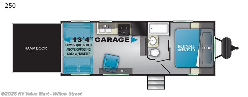 2019 Heartland Fuel 250 - Used Toy Hauler For Sale by RV Value Mart - Willow Street in Willow Street, Pennsylvania