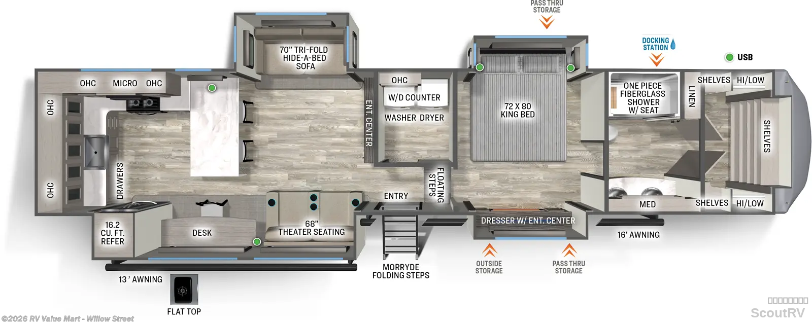 2026 Forest River Sierra 3800RK - New Fifth Wheel For Sale by RV Value Mart - Willow Street in Willow Street, Pennsylvania