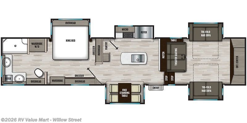 2024 Shasta Phoenix 334FL - Used Fifth Wheel For Sale by RV Value Mart - Willow Street in Willow Street, Pennsylvania