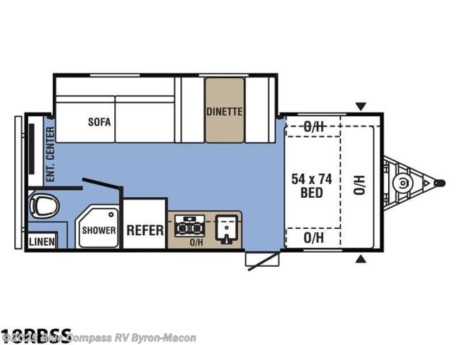 2019 Coachmen Clipper Ultra Lite 18rbss Rv For Sale In Byron Ga 31008 14440 Rvusa Com Classifieds