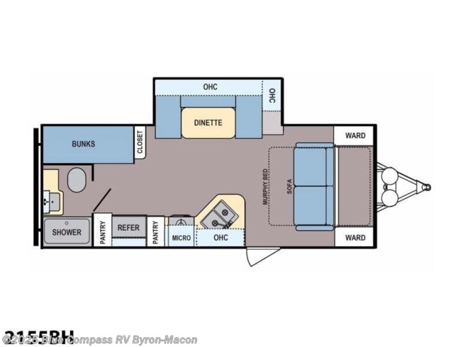2018 Coleman Light Series Lx 2155bh Rv For Sale In Byron Ga 31008 14376 Rvusa Com Classifieds