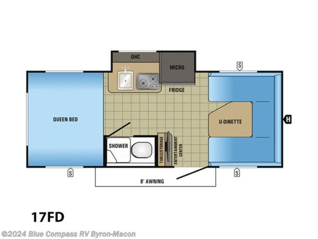 2017 Jayco Hummingbird 17FD RV For Sale In Byron, GA 31008 | 14707 ...