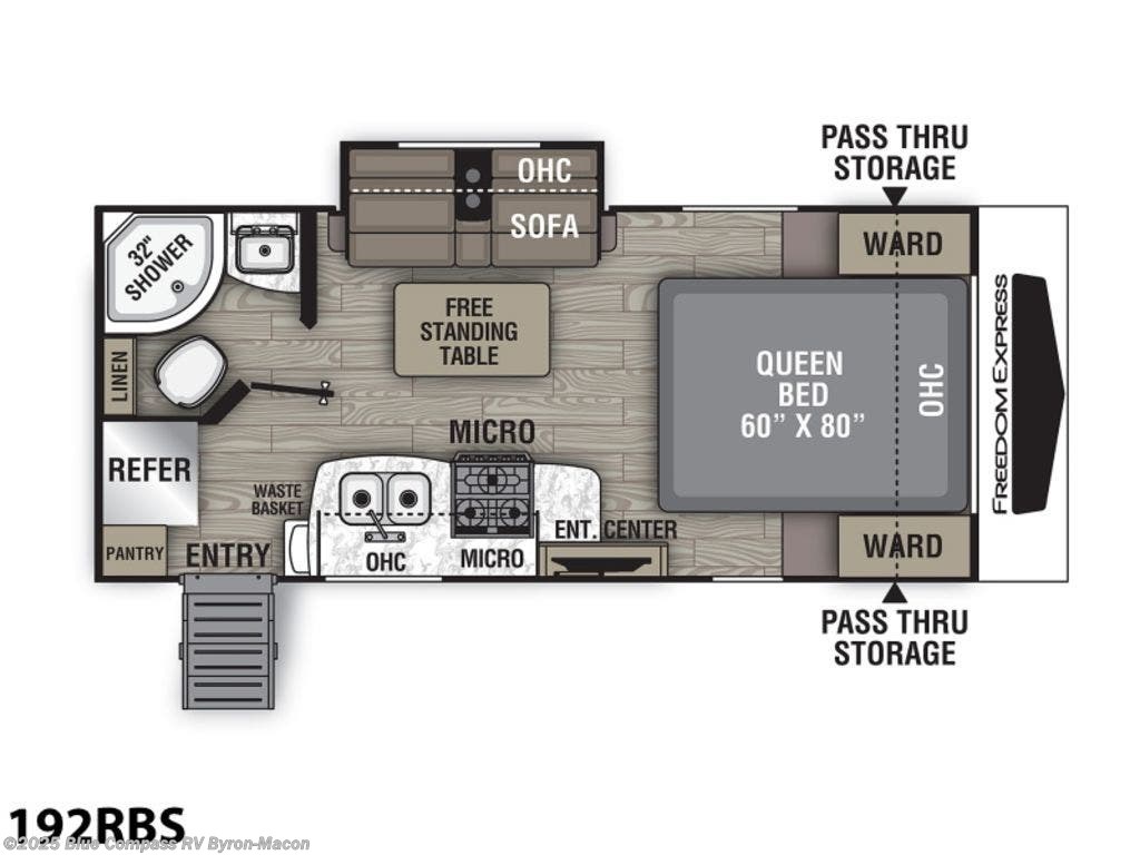 2021 Coachmen Freedom Express Ultra Lite 192rbs By16070 For Sale In Byron Ga