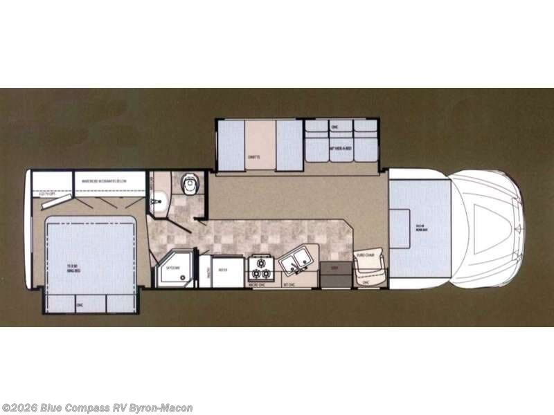 2008 Gulf Stream SuperNova Super Nova 6331 - Used Super C For Sale by Blue Compass RV Byron-Macon in Byron, Georgia