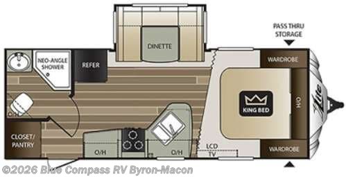 2018 Keystone Cougar X-lite M-21RBS - Used Travel Trailer For Sale by Blue Compass RV Byron-Macon in Byron, Georgia