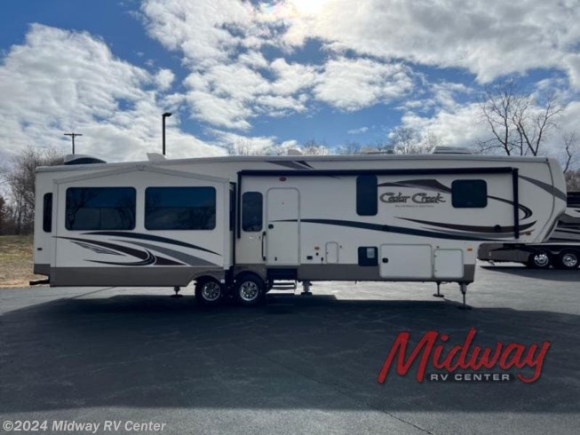 Used 2017 Forest River Cedar Creek Silverback 37MBH available in Grand Rapids, Michigan