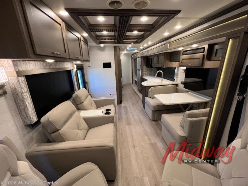 2026 Newmar Canyon Star 3947 - New Diesel Pusher For Sale by Midway RV Center in Grand Rapids, Michigan features Slideout