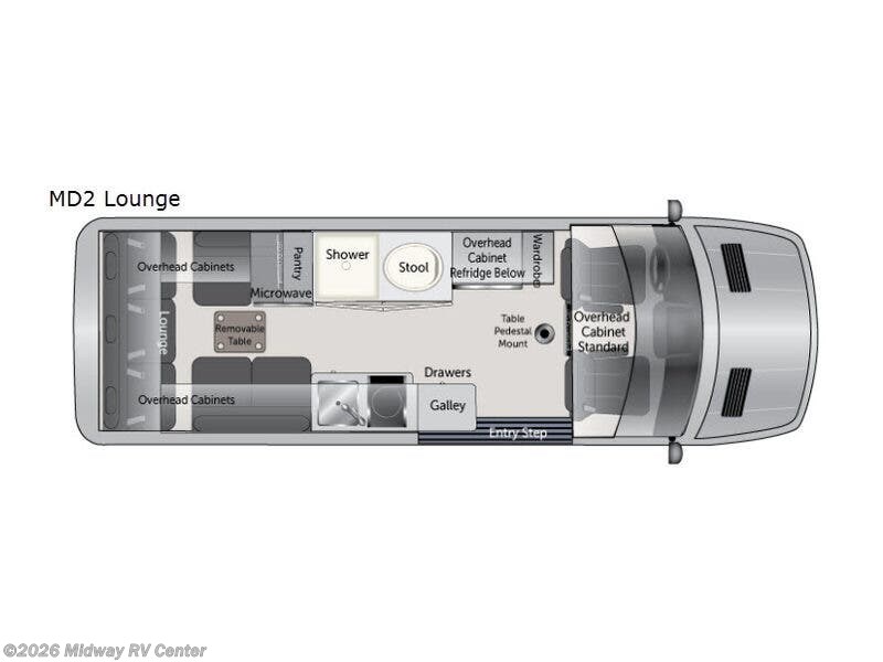 2019 American Coach American Patriot MD2 Lounge - Used Class B For Sale by Midway RV Center in Grand Rapids, Michigan
