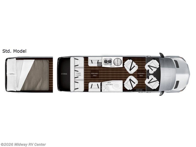 2019 Airstream Interstate Lounge EXT Std. Model - Used Class B For Sale by Midway RV Center in Grand Rapids, Michigan