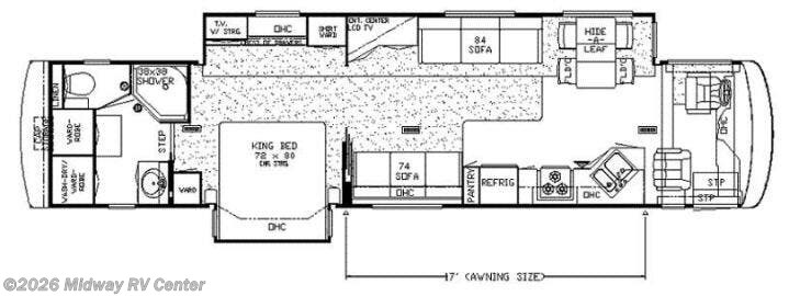 2007 Newmar Dutch Star DSDP 4325 - Used Class A For Sale by Midway RV Center in Grand Rapids, Michigan features Slideout