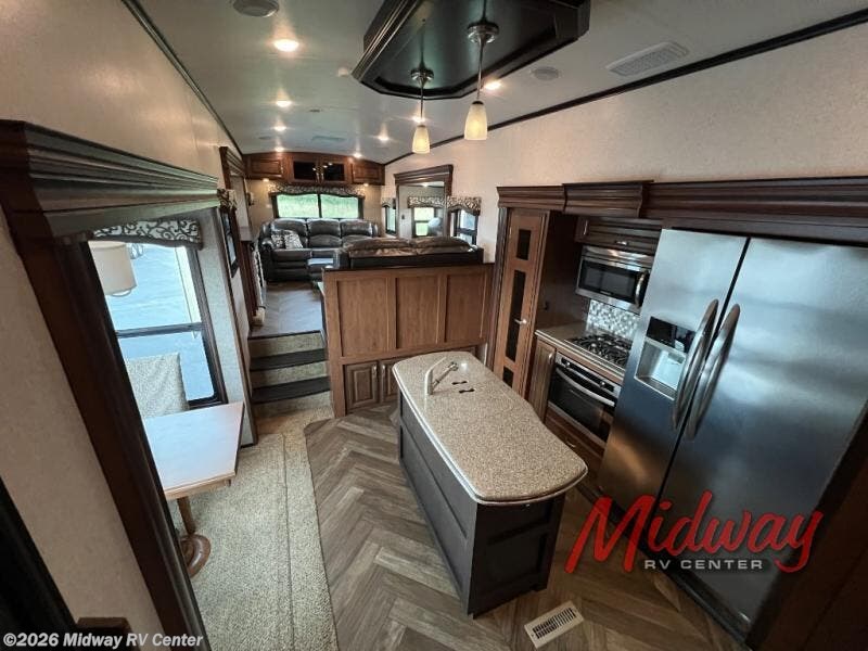 2017 Jayco North Point 387RDFS - Used Fifth Wheel For Sale by Midway RV Center in Grand Rapids, Michigan features Slideout