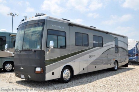 &lt;a href=&quot;http://www.mhsrv.com/other-rvs-for-sale/fleetwood-rvs/&quot;&gt;&lt;img src=&quot;http://www.mhsrv.com/images/sold-fleetwood.jpg&quot; width=&quot;383&quot; height=&quot;141&quot; border=&quot;0&quot; /&gt;&lt;/a&gt;2006 Fleetwood Discovery 39&#39; W/2 slides including a Full Wall Slide. Model 39V. This Discovery has the optional 330HP diesel engine, front bra, chrome mirrors, exterior entertainment center, 3-burner range, washer/dryer combo, 16 gallon water heater, Ultra-Leather loveseat, Ultra-Leather hide-a-bed sofa, dual A/Cs with heat pumps, AGS, automatic satellite dish, CD player, Ultra-Leather captains chairs with footrest on passenger seat, central vacuum, rear queen bed with Select-Comfort air mattress and exterior spot light. The Discovery also features a Freightliner chassis, air ride, air brakes, EMS, 2000 watt inverter, 7.5 Onan diesel generator, back-up camera, power awning, leveling system, power seats, cruise, tilt/telescope, cab fans, power mirrors with heat, power visors, living room and bedroom TVs, DVD, surround sound, 4-door fridge with ice maker, microwave/convection oven, dual pane glass, 10,000lb. hitch and much more. It is a non smoker, no pets, and has only 13K miles. It has been fully detailed, serviced and is ready for the road. 