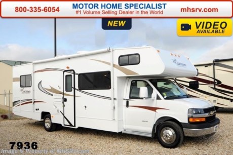 /TX 4/15/14 &lt;a href=&quot;http://www.mhsrv.com/coachmen-rv/&quot;&gt;&lt;img src=&quot;http://www.mhsrv.com/images/sold-coachmen.jpg&quot; width=&quot;383&quot; height=&quot;141&quot; border=&quot;0&quot;/&gt;&lt;/a&gt; &lt;object width=&quot;400&quot; height=&quot;300&quot;&gt;&lt;param name=&quot;movie&quot; value=&quot;//www.youtube.com/v/Up9m210doqE?version=3&amp;amp;hl=en_US&quot;&gt;&lt;/param&gt;&lt;param name=&quot;allowFullScreen&quot; value=&quot;true&quot;&gt;&lt;/param&gt;&lt;param name=&quot;allowscriptaccess&quot; value=&quot;always&quot;&gt;&lt;/param&gt;&lt;embed src=&quot;//www.youtube.com/v/Up9m210doqE?version=3&amp;amp;hl=en_US&quot; type=&quot;application/x-shockwave-flash&quot; width=&quot;400&quot; height=&quot;300&quot; allowscriptaccess=&quot;always&quot; allowfullscreen=&quot;true&quot;&gt;&lt;/embed&gt;&lt;/object&gt; MSRP $77,724. New 2014 Coachmen Freelander Model 28QB. This Class C RV measures approximately 30 feet 9 inches in length and features a tremendous amount of living &amp; storage area. Options include a back-up camera with stereo, stainless steel wheel inserts, valve stem extenders, TV w/DVD player, rear ladder, Travel easy Roadside Assistance, child safety net &amp; ladder, heated tank pads and the beautiful Glazed Maple wood. The Coachmen Freelander RV also features a Chevy 4500 series chassis, 6.0L Vortec V-8, 6-speed automatic transmission, 57 gallon fuel tank, the Azdel SuperLite composite sidewalls and more. For additional photos, details, videos &amp; SALE PRICE please visit Motor Home Specialist, the #1 Volume Selling Dealer in the World, at MHSRV .com or Call 800-335-6054. At Motor Home Specialist we DO NOT charge any prep or orientation fees like you will find at other dealerships. All sale prices include a 200 point inspection, interior &amp; exterior wash &amp; detail of vehicle, a thorough coach orientation with an MHS technician, an RV Starter&#39;s kit, a nights stay in our delivery park featuring landscaped and covered pads with full hook-ups and much more! Read From Thousands of Testimonials at MHSRV .com and See What They Had to Say About Their Experience at Motor Home Specialist. WHY PAY MORE?...... WHY SETTLE FOR LESS?